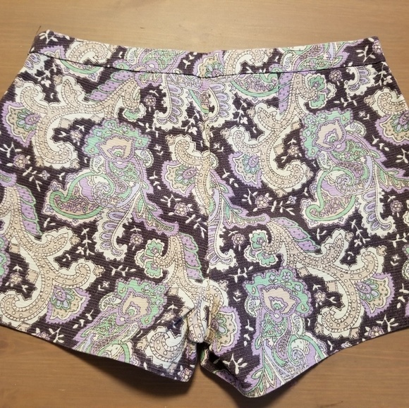 NWOT High Waisted Floral Cotton Shorts - Picture 4 of 4